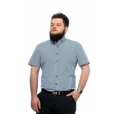 Рубашка Imperator, размер 54/XL/170-178/43 ворот, синий