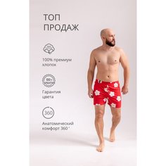 Трусы Moname, размер 50, красный