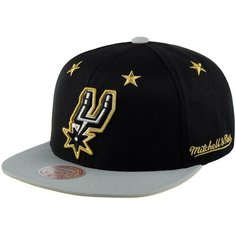 Бейсболка Mitchell & Ness, размер OneSize, черный