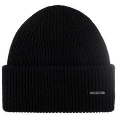 Шапка бини STETSON, размер OneSize, черный