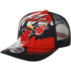 Бейсболка Mitchell & Ness, размер OneSize, черный