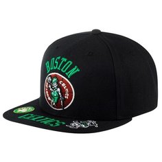 Бейсболка Mitchell & Ness, размер OneSize, черный