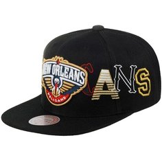 Бейсболка Mitchell & Ness, размер OneSize, черный