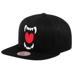 Бейсболка Mitchell & Ness, размер OneSize, черный