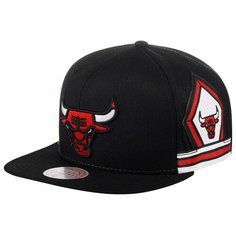 Бейсболка Mitchell & Ness, размер OneSize, черный