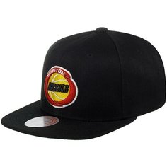 Бейсболка Mitchell & Ness, размер OneSize, черный