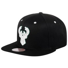 Бейсболка Mitchell & Ness, размер OneSize, черный