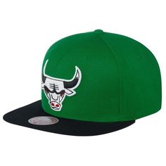 Бейсболка Mitchell & Ness, размер OneSize, зеленый