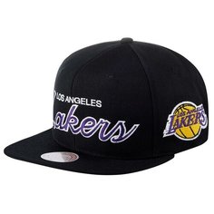 Бейсболка Mitchell & Ness, размер OneSize, черный