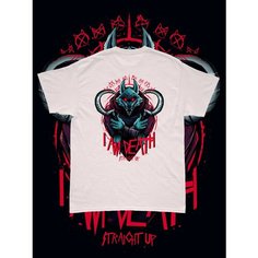 Футболка Death to Mortals, размер XL, белый