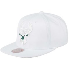 Бейсболка Mitchell & Ness, размер OneSize, белый