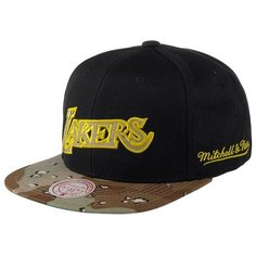 Бейсболка Mitchell & Ness, размер OneSize, черный