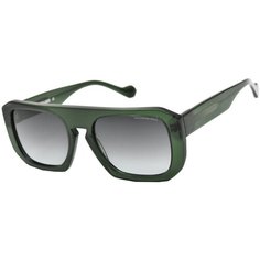 Солнцезащитные очки KREUZBERGKINDER, зеленый, серый