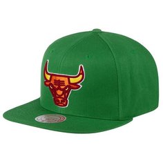 Бейсболка Mitchell & Ness, размер OneSize, зеленый