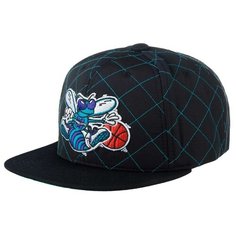 Бейсболка Mitchell & Ness, размер OneSize, черный