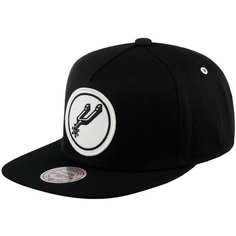 Бейсболка Mitchell & Ness, размер OneSize, черный