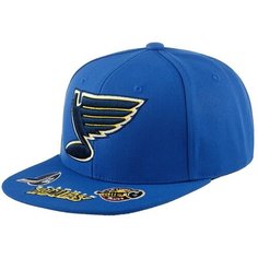 Бейсболка Mitchell & Ness, размер OneSize, синий