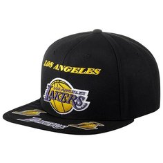 Бейсболка Mitchell & Ness, размер OneSize, черный