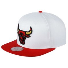Бейсболка Mitchell & Ness, размер OneSize, белый