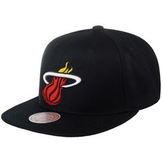 Бейсболка Mitchell & Ness, размер OneSize, черный