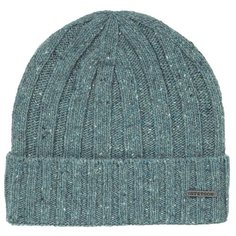 Шапка бини STETSON, размер OneSize, голубой