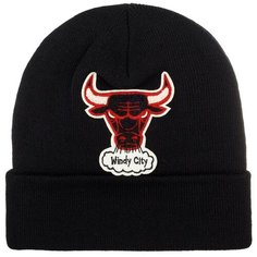 Шапка бини Mitchell & Ness, размер OneSize, черный