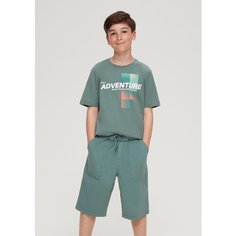 Шорты s.Oliver, размер 164, зеленый