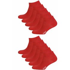 Носки STATUS, 10 пар, размер 29, красный