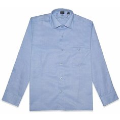 Школьная рубашка Tsarevich, размер 122-128, синий
