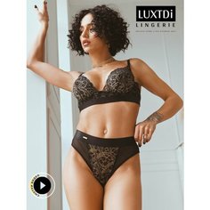 Бюстгальтер Luxtdilingerie, размер L, черный