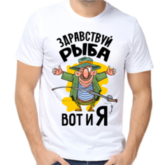 Футболка размер 2XL, белый