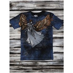 Футболка KRASAR, размер 2XS, золотой, синий