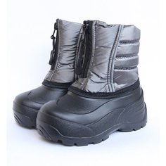 Дутики Лафа, размер 25/26, серый