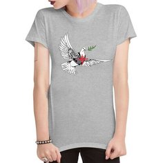 Футболка Dream Shirts, размер XS, серый