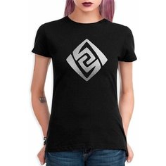 Футболка Design Heroes, размер XS, черный