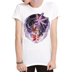 Футболка DS Apparel, размер 2XL, белый