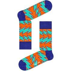 Носки Happy Socks, размер 36-40, оранжевый, синий, голубой