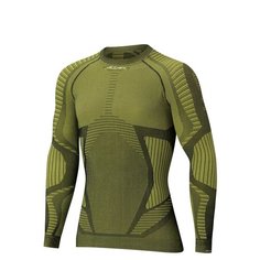 Термобелье верх Accapi Xperience Long Sleeve Shirt, размер M/L, черный, зеленый