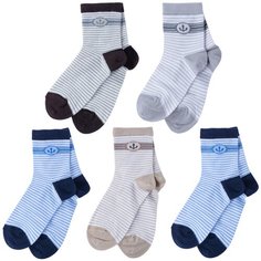 Носки LorenzLine 5 пар, размер 8-10, мультиколор