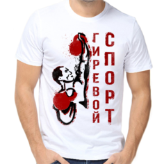 Футболка размер 4XL, белый