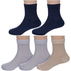 Носки LorenzLine 5 пар, размер 10-12, мультиколор