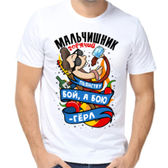 Футболка размер 2XL, белый