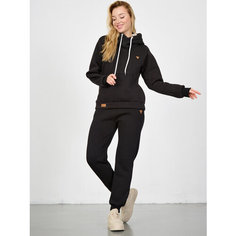 Спортивный костюм Jools Fashion женский спортивный зимний , размер 50 , черный