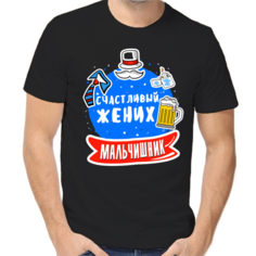 Футболка размер 2XL, черный