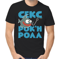 Футболка размер 2XL, черный