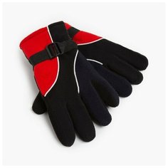 Перчатки Minaku, размер 25, красный, черный