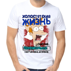 Футболка размер 2XL, белый