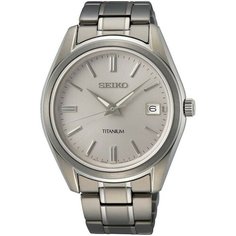 Наручные часы SEIKO CS Dress SUR369P1, серебряный, серый