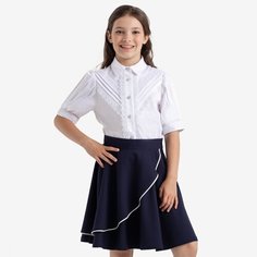 Школьная юбка Kapika, размер 134, синий