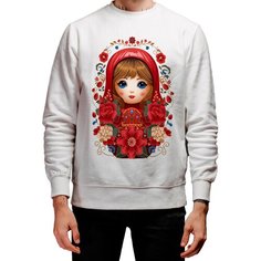 Свитшот ROLY, размер M, белый